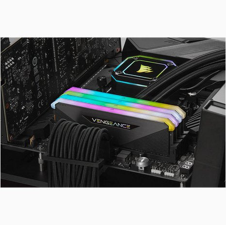 Memoria Ram Corsair Vengeance Rgb Rt Ddr4 3600mhz 16gb 2x8gb Dimm Cl18 For Amd Ryzen