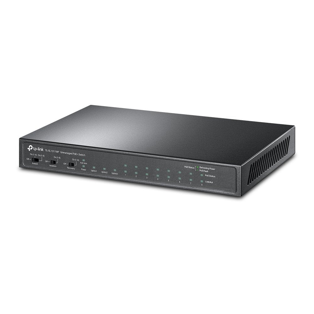 Tp-Link Tl-Sl1311mp [Switch 8 Puertos 10/100 Mbit / S, 3 Puertos Gigabit Y 8 Puertos Poe +]