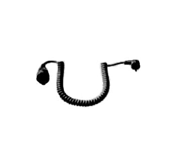 Bachmann Extensión Espiral Protector Pvc 4m Negro