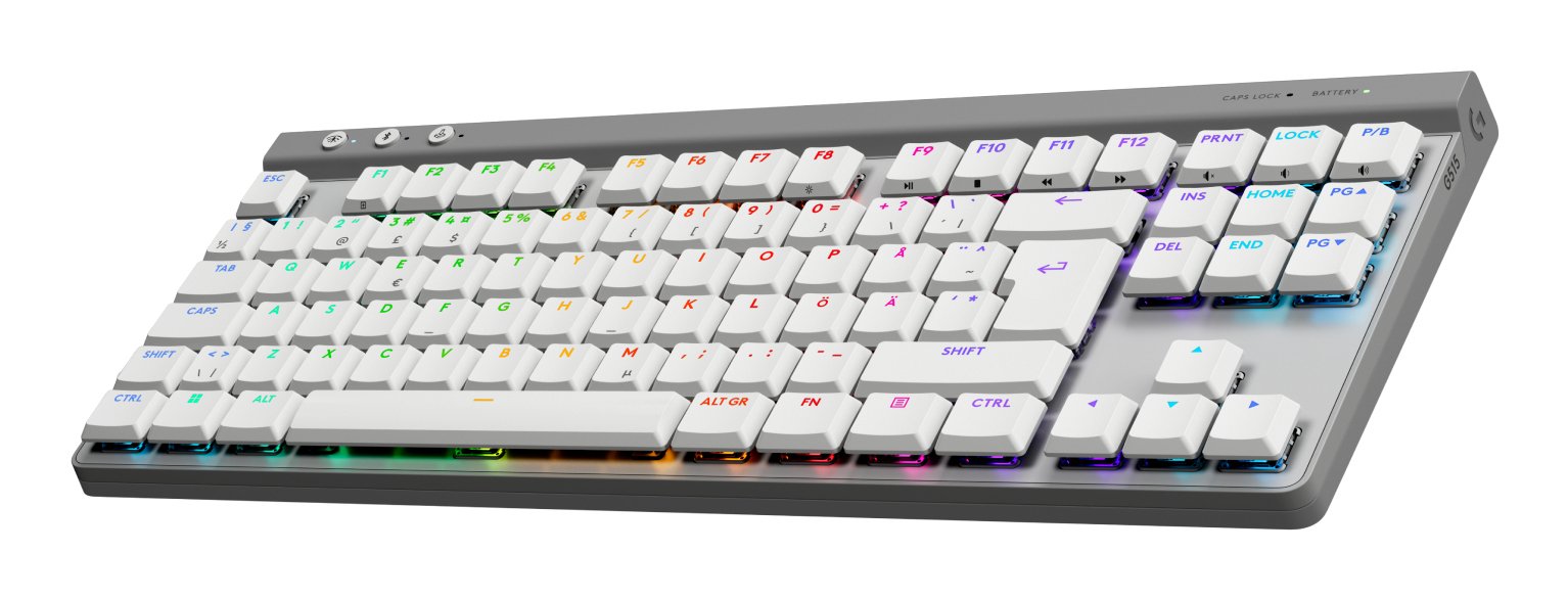 Logitech G515 Lightspeed Tkl Blanco (Pan)