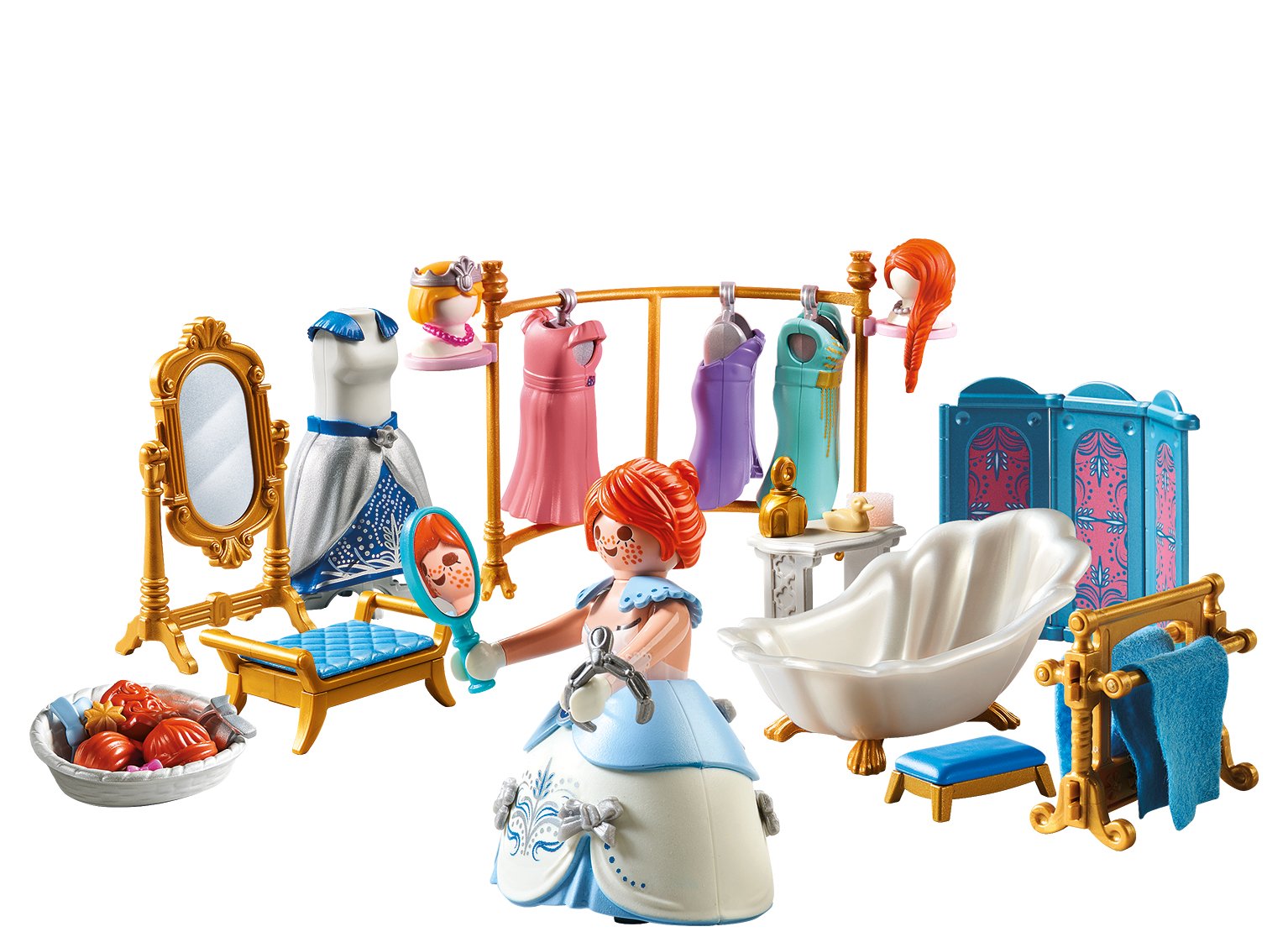 Playmobil Dressing Room 70454 Princess World 86 Piezas