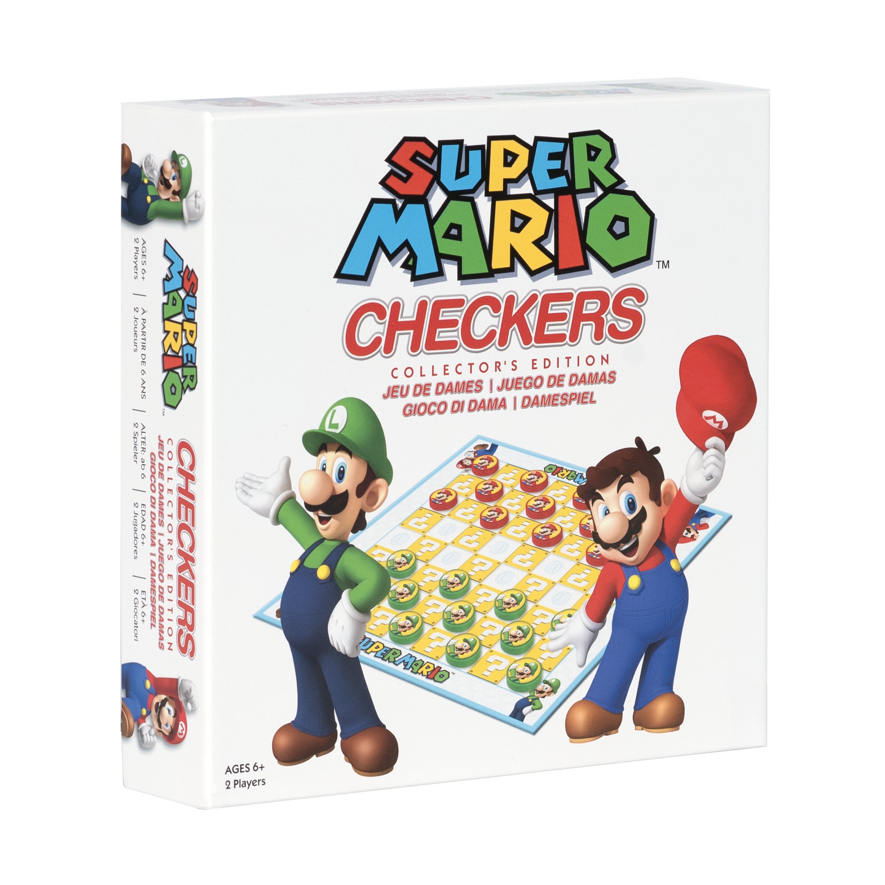 EAN 8720077329768 - Goliath 932976.006 juego de tablero Super Mario Checkers 20 min Juego de mesa Estrategia imagen 2