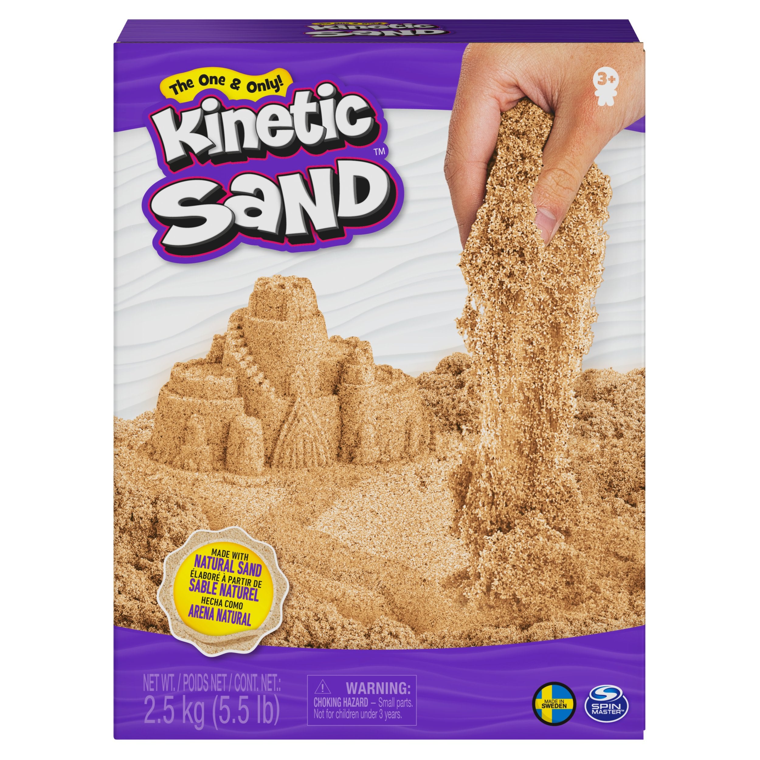 EAN 778988368893 - Kinetic Sand KNS RFL 2nHfl kg Brown Sand Box GML imagen 1