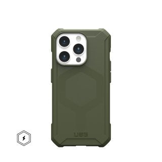 Funda Para Iphone 15 Pro Urban Armor Gear Essential Armos Magsafe 15,5 Cm (6.1") Oliva