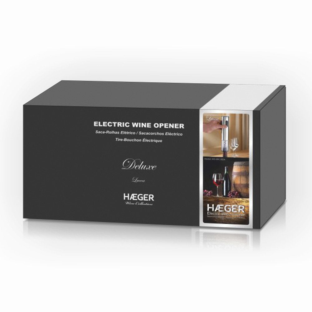 Sacacorchos Eléctrico Haeger Lucca Wo-Osc.005a