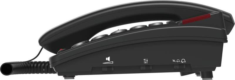 EAN 3700601425642 - amplicomms BigTel 50 Alarm Plus Duo Teléfono analógico Identificador de llamadas Gris Oscuro imagen 3