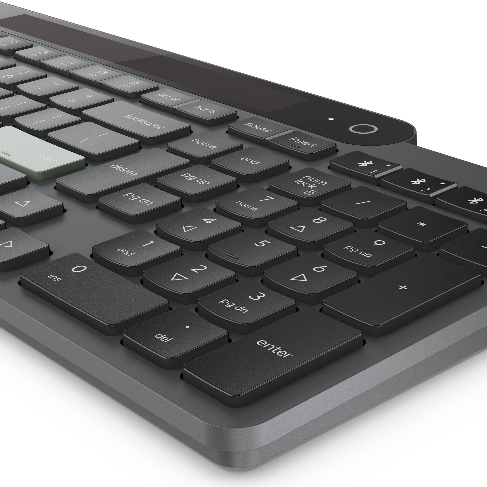 EAN 0195892122609 - Lenovo Self-Charging Bluetooth (ES 172) teclado Hogar / Oficina Español Negro, Verde imagen 14
