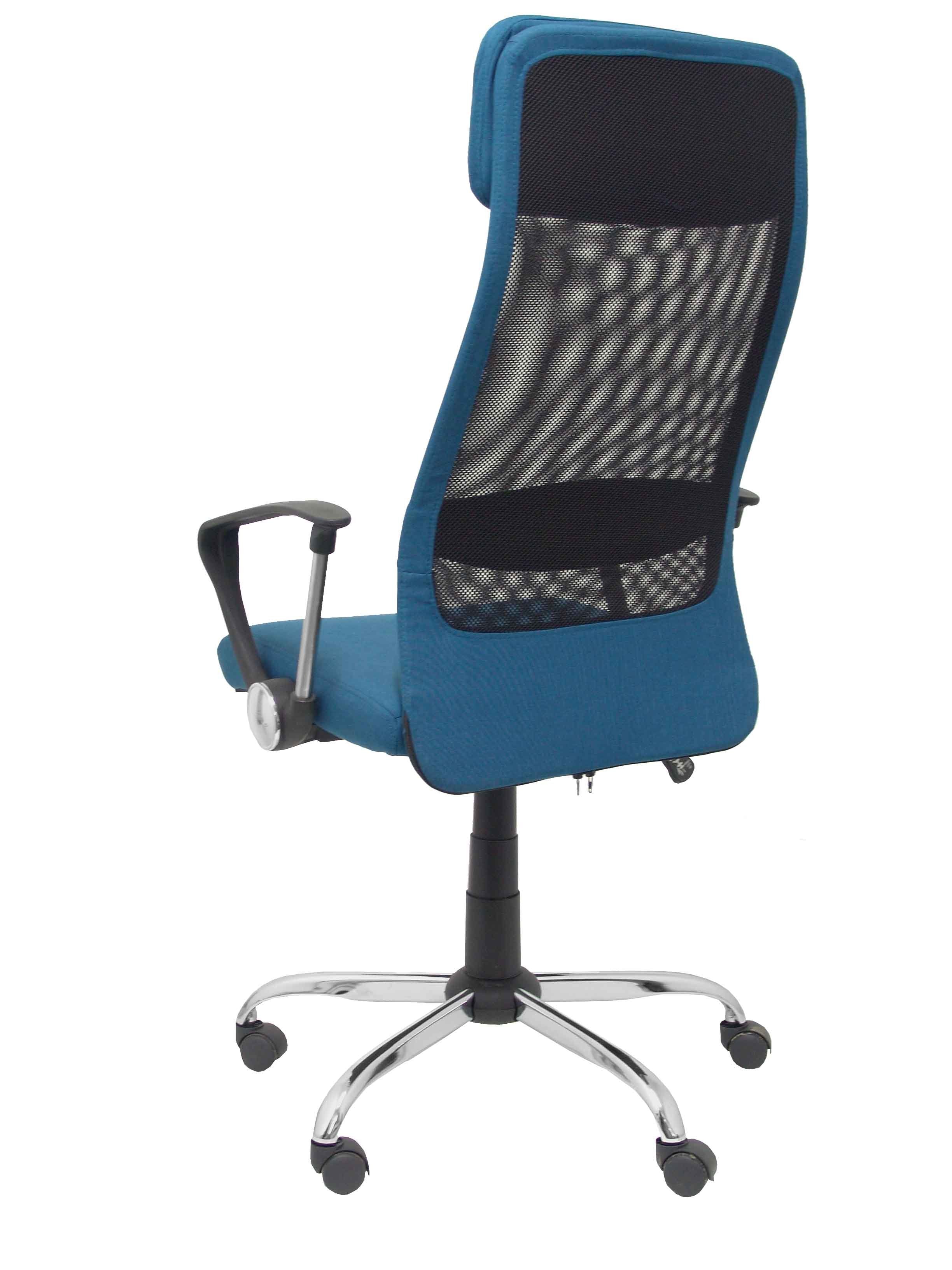 Silla Esteras Tela Turquesa