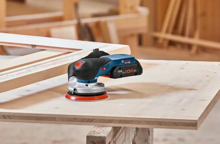Bosch Lijadora Excéntrica A Batería Gex 18v-125 Professional Solo, 18volt 601372201