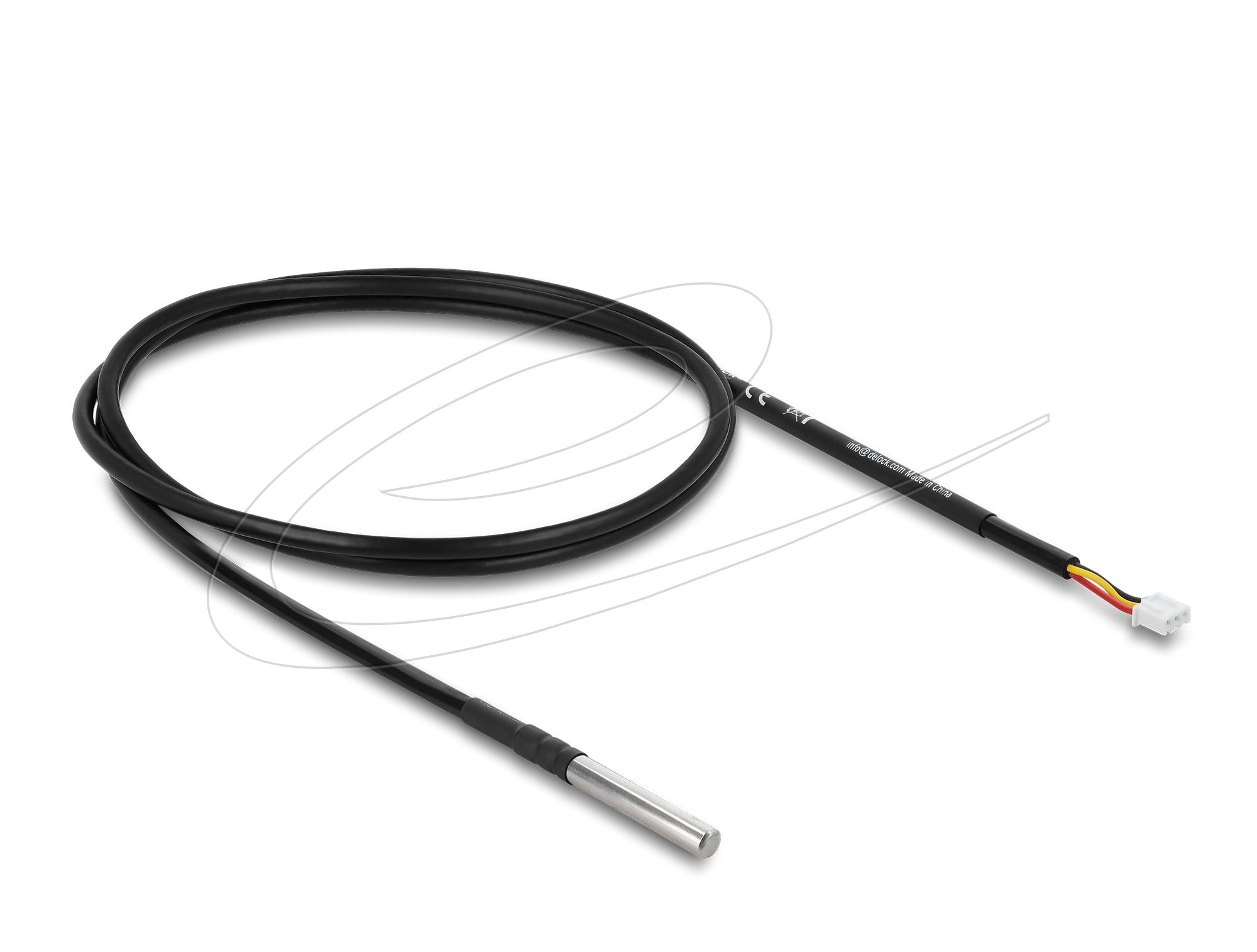 Delock Temperaturfühler-Cable Mit 3 Pin Pfostenbuchse Ds18b20 1 M