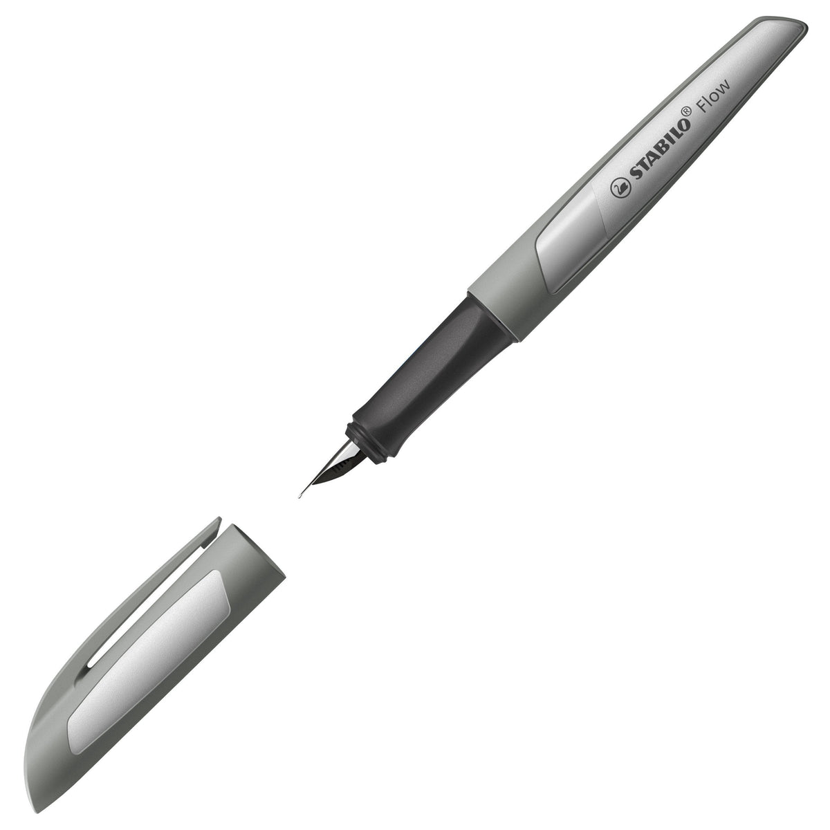 Stabilo Flow Monochrome Patronenfüller Pastellgrau