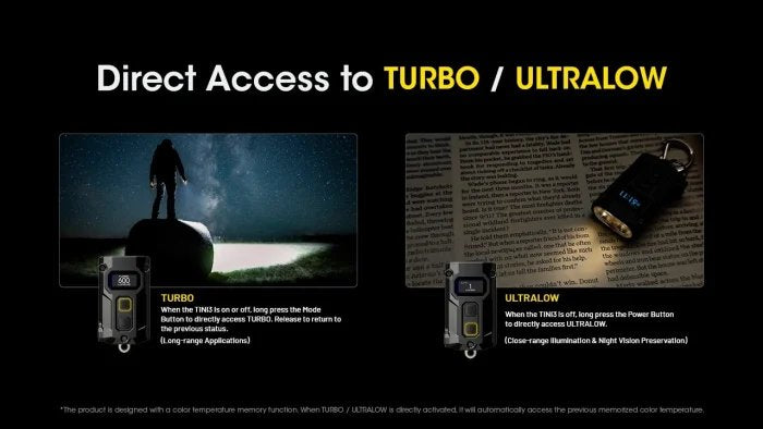 EAN 6952506408917 - Nitecore TINI3 Negro Linterna de llavero LED imagen 12