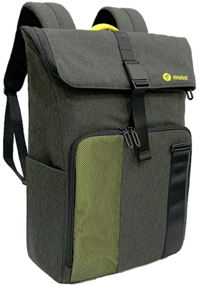 EAN 8719325845570 - Ninebot by Segway AA.00.0010.52 maletines para portátil 39,6 cm (15.6") Mochila Gris, Amarillo imagen 1