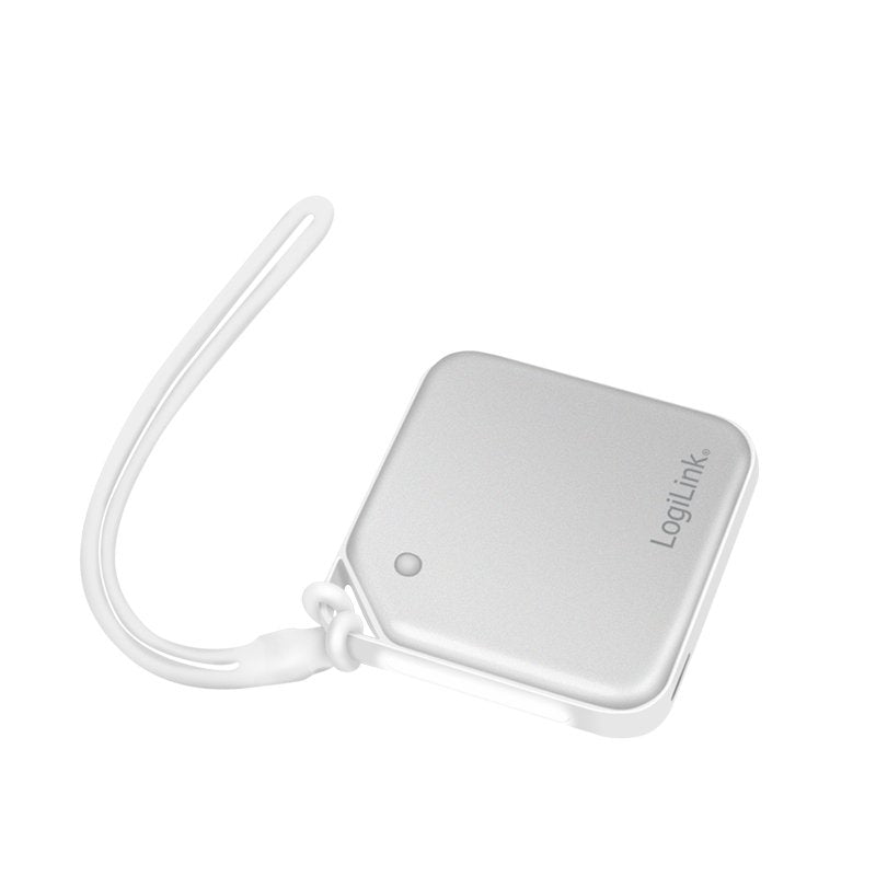 Bateria Externa Power Bank   2000, Con Lampra Led Y Calentador De Manos , Slim, Blanco Logilink