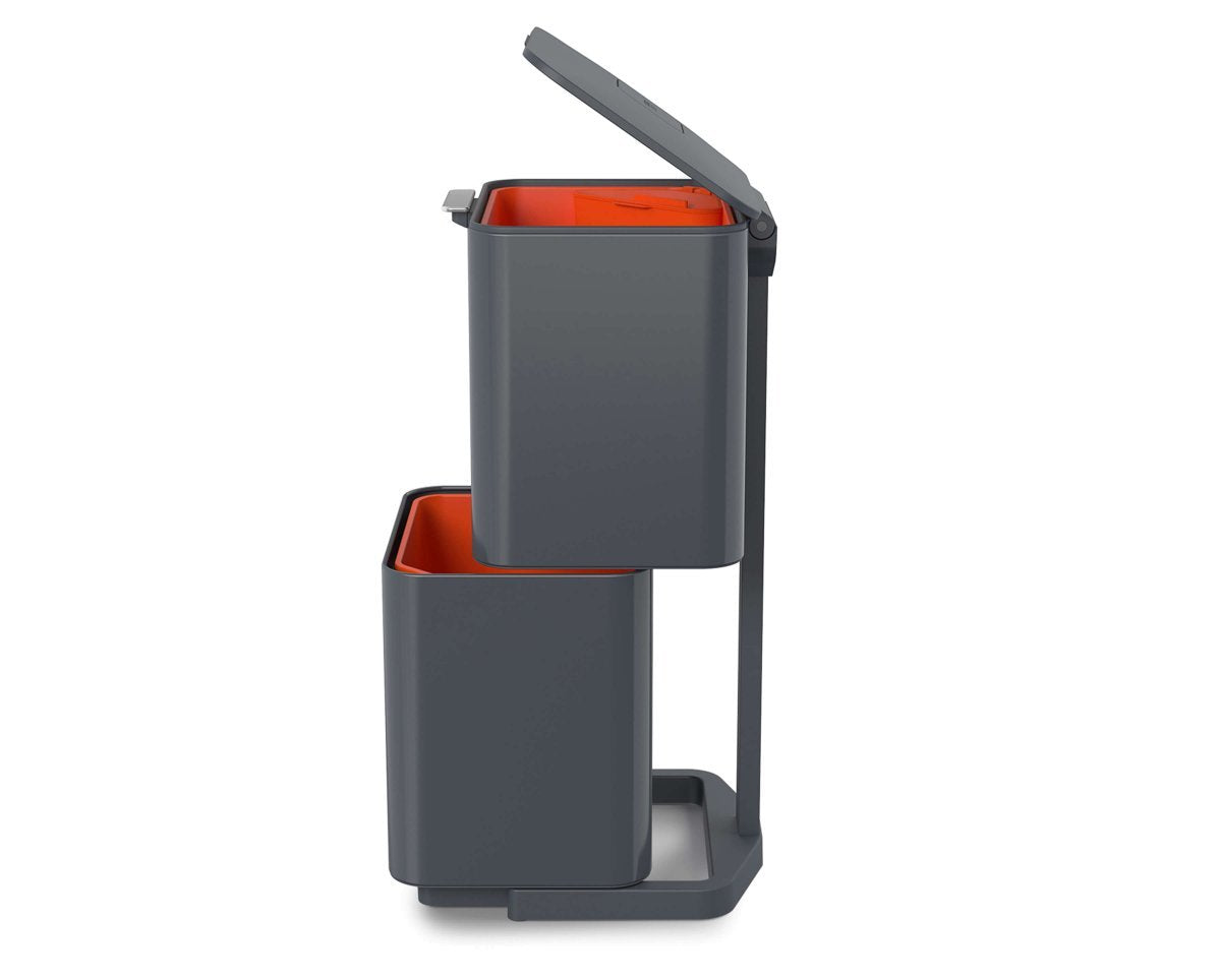 Joseph Joseph Waste Bin Totem 60 L Grey