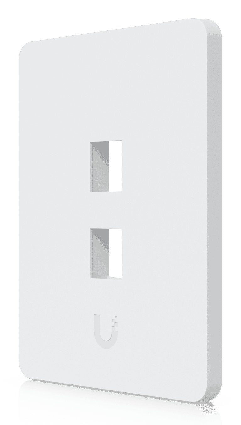 Universal Keystone Wall Plate  With Paintable Cover For A