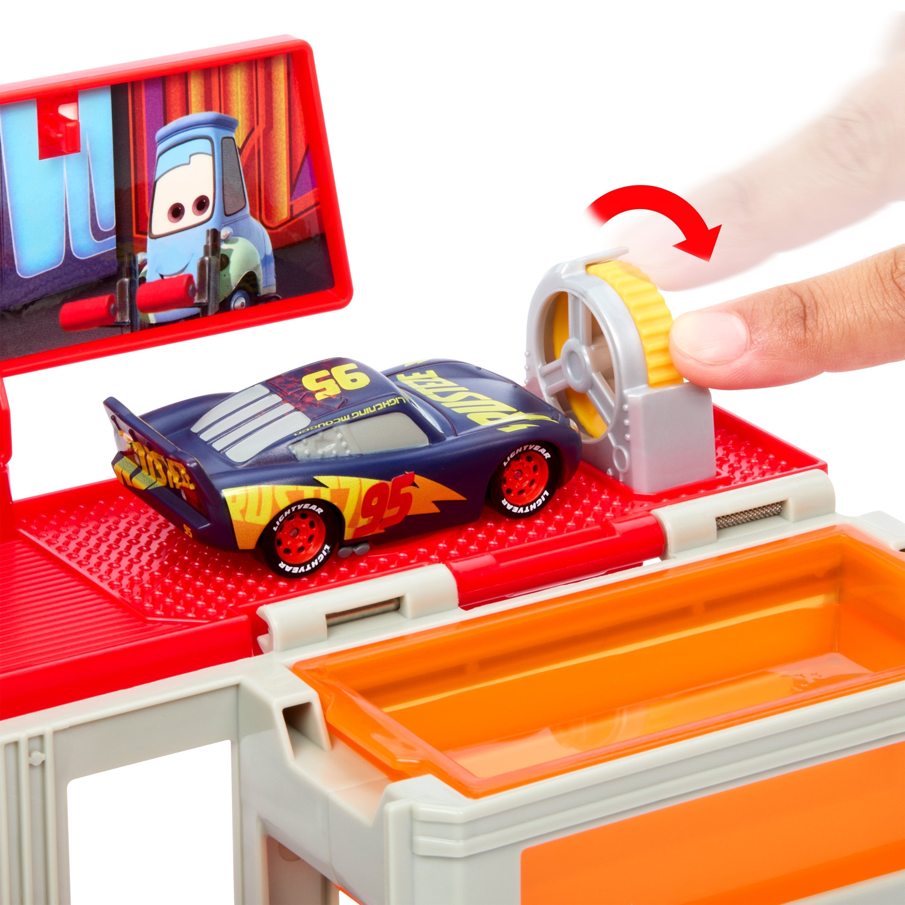 Mack Taller De Pintura Movil Cars Disney Pixar