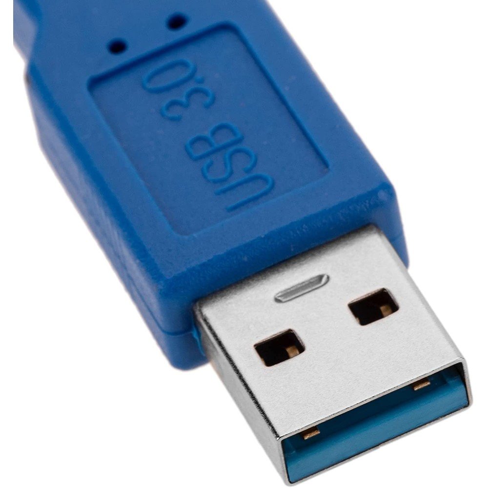 Techly 1.0m Usb 3.0 A M/F Cable Usb 1 M 3.2 Gen 1 (3.1 Gen 1) Usb A Azul
