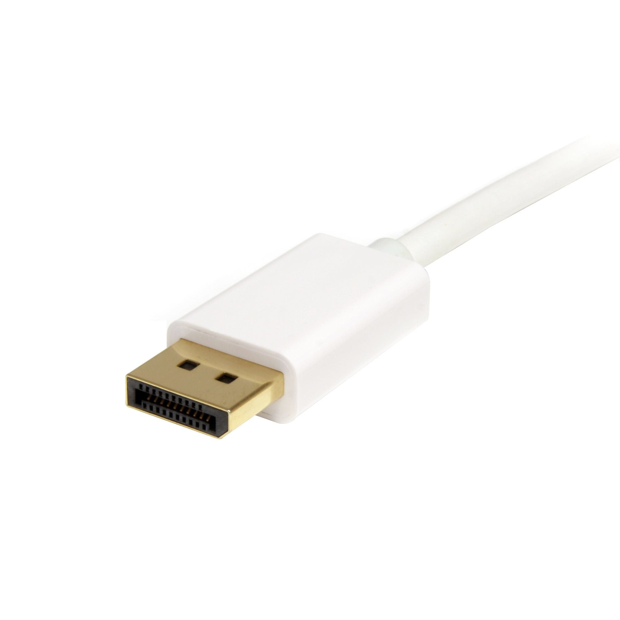 Startech.Com Cable Adaptador De 1m De Monitor Mini Displayport 1.2 Macho A Dp Macho - 4k Blanco