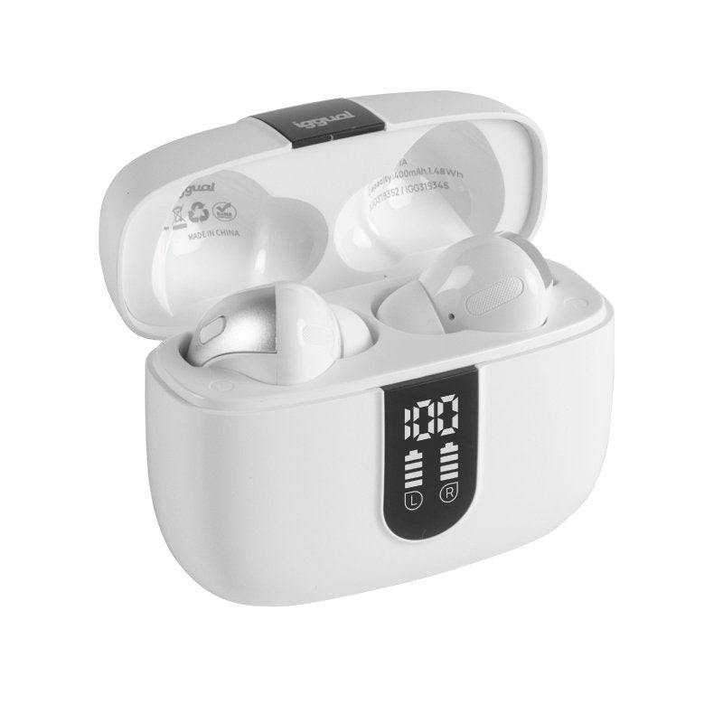 EAN 8435364319352 - iggual True Sound True Wireless Stereo (TWS) Dentro de oído Llamadas/Música Blanco imagen 5