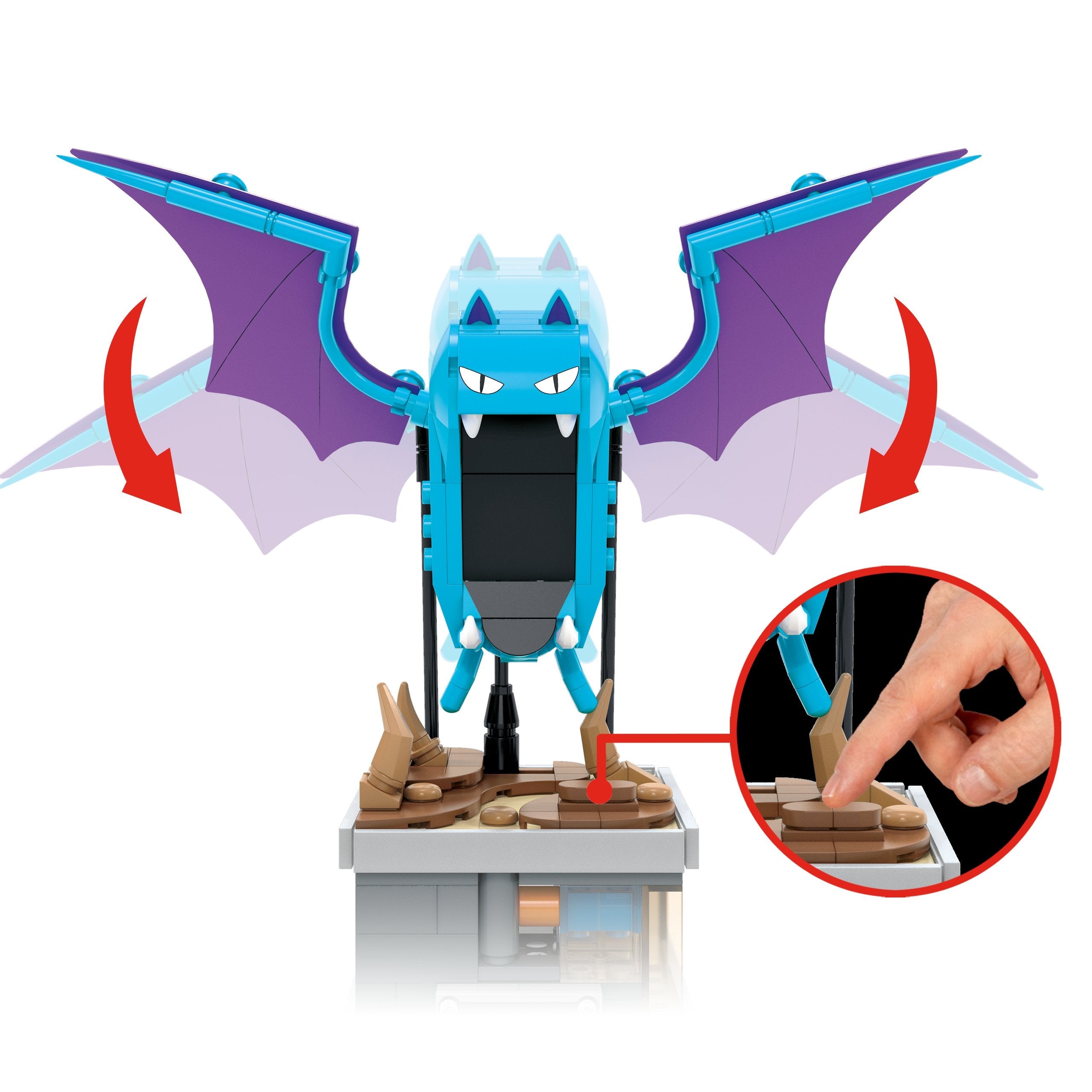 Mattel Mega Pokémon Mini Motion Golbat