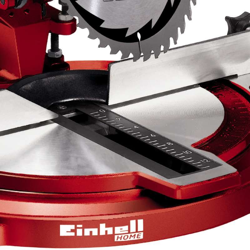 Sierra Ingletadora Einhell Tc-Ms 2112 (Rojo/Negro, 1.400 Vatios)
