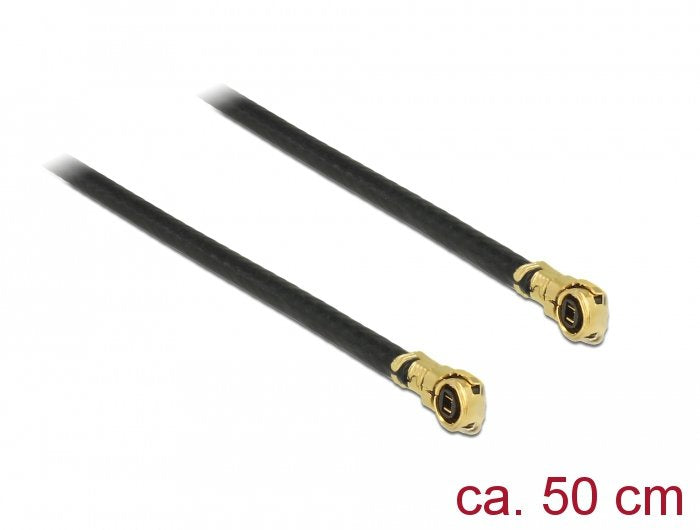 Delock Antena Cable Mhf Iv/Hsc Mxhp32 Macho Compatible  Mhf Iv/Hsc Mxhp32 Macho Compatible 50 Cm 1,13