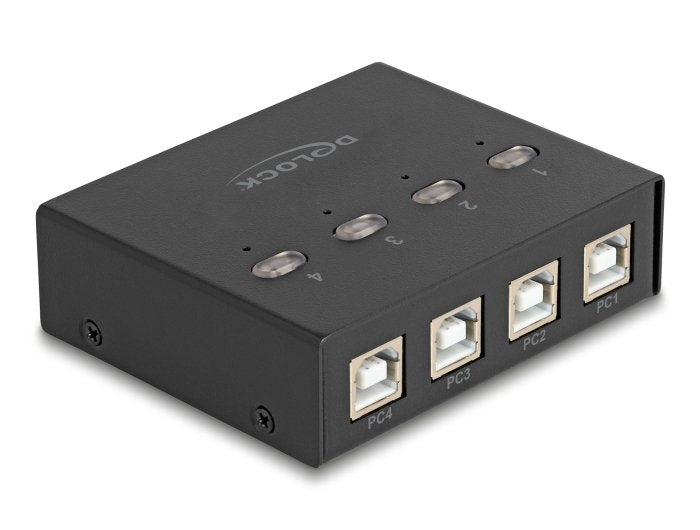 Delock Usb 2.0 Switch Für 4 Pc An 4 Geräten