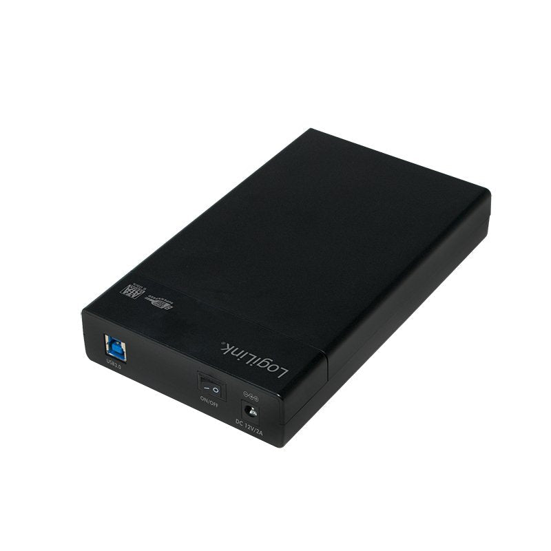 Logilink Caja Externa Hdd 3.5 Usb 3.0 Sata Sin Tornillos Negro Ua0276