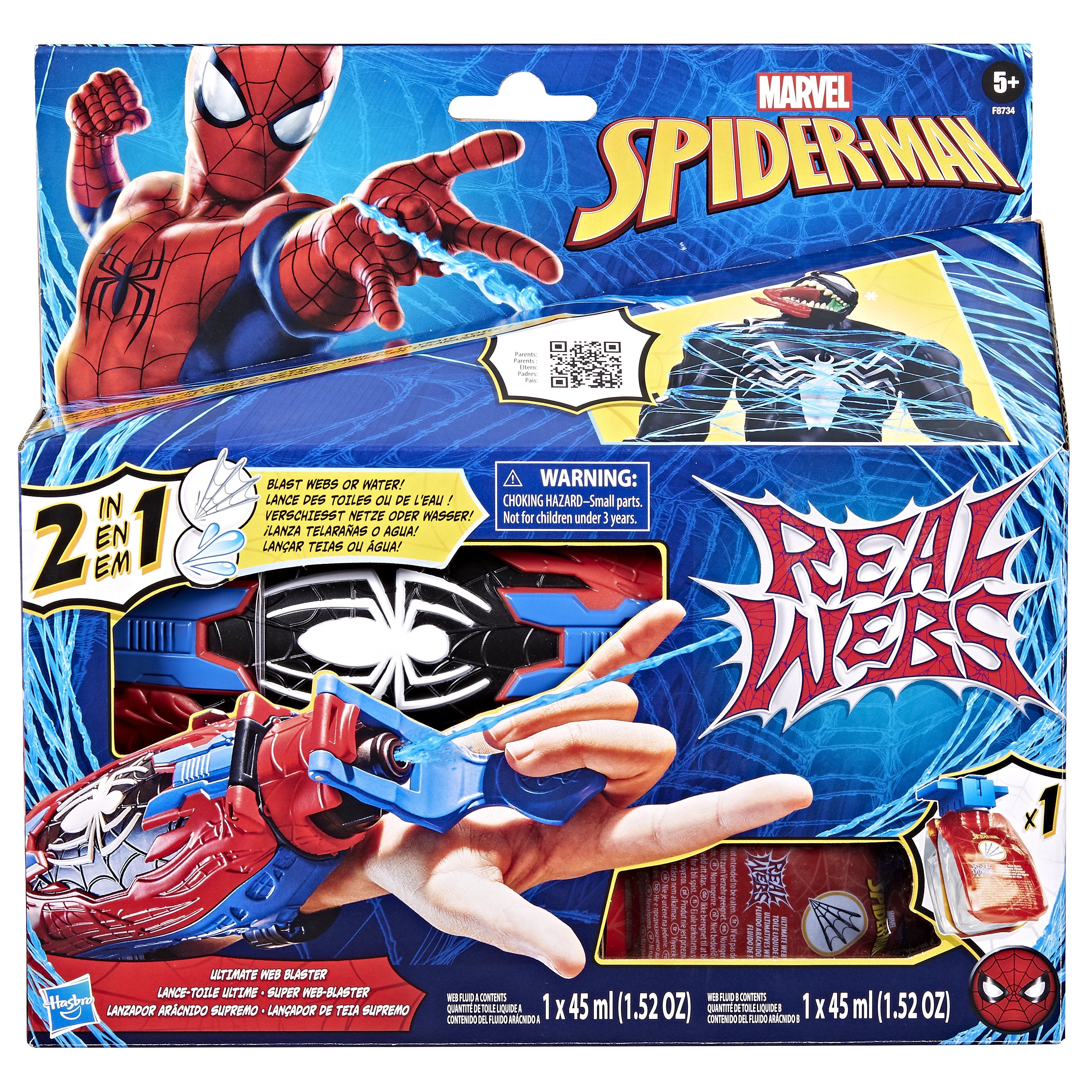 Lanzador Aracnido Supremo Spiderman Marvel