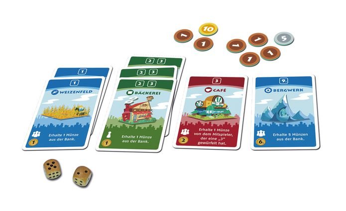 Kosmos Machi Koro, Juego De Cartas 692322