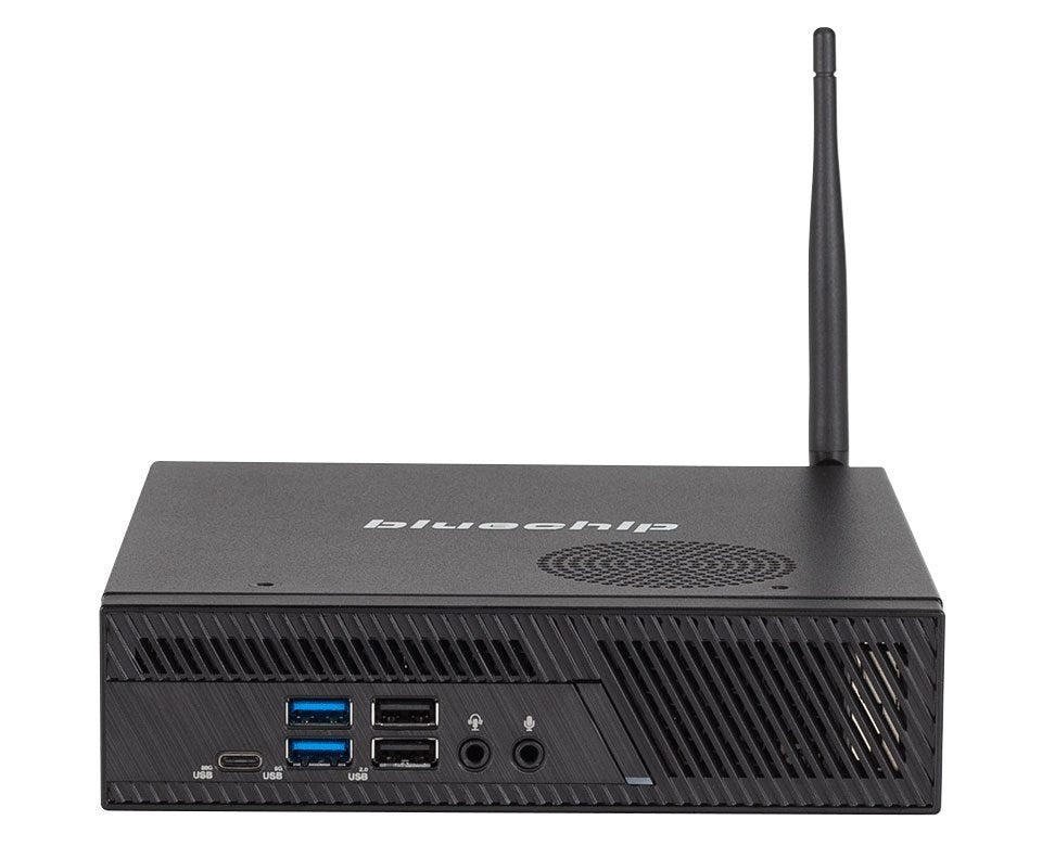 EAN 4250749709368 - bluechip BUSINESSline S3137 Intel® Core™ i3 i3-14100 8 GB DDR5-SDRAM 500 GB SSD Windows 11 Pro Mini PC Ne imagen 2