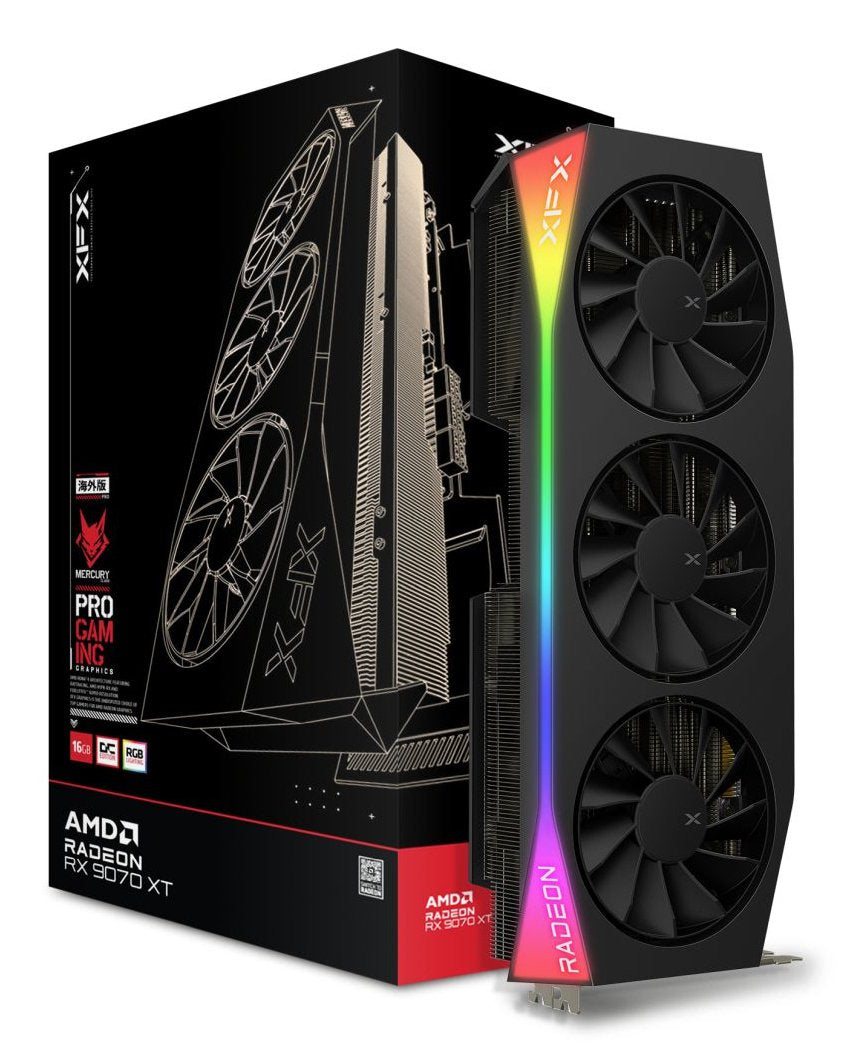 EAN 0840191502378 - XFX Mercury Radeon RX 9070 XT OC Gaming Edition AMD 16 GB GDDR6 imagen 4