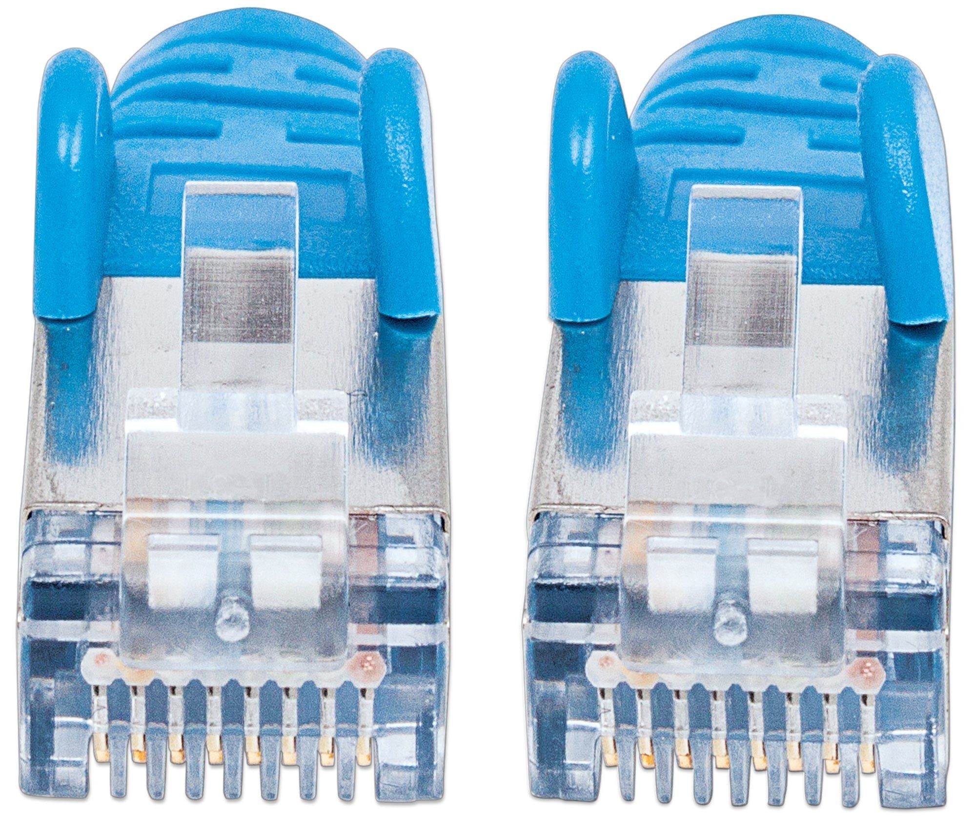 Cable De Red Rj45 S Ftp Cat6 Kupfer Lszh 15m Blau