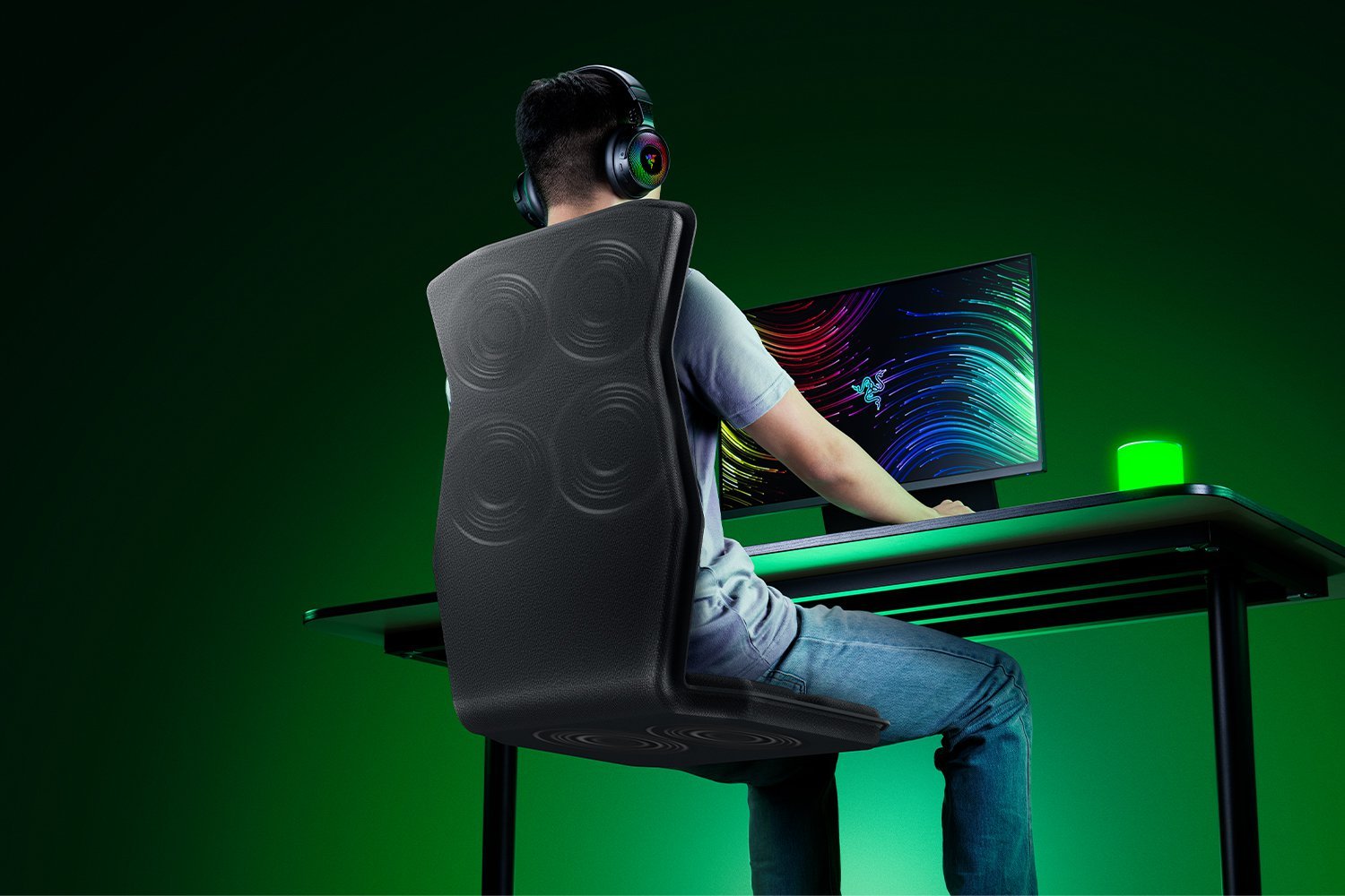 Cojín De Asiento Para Juegos Hápticos Razer Freyja