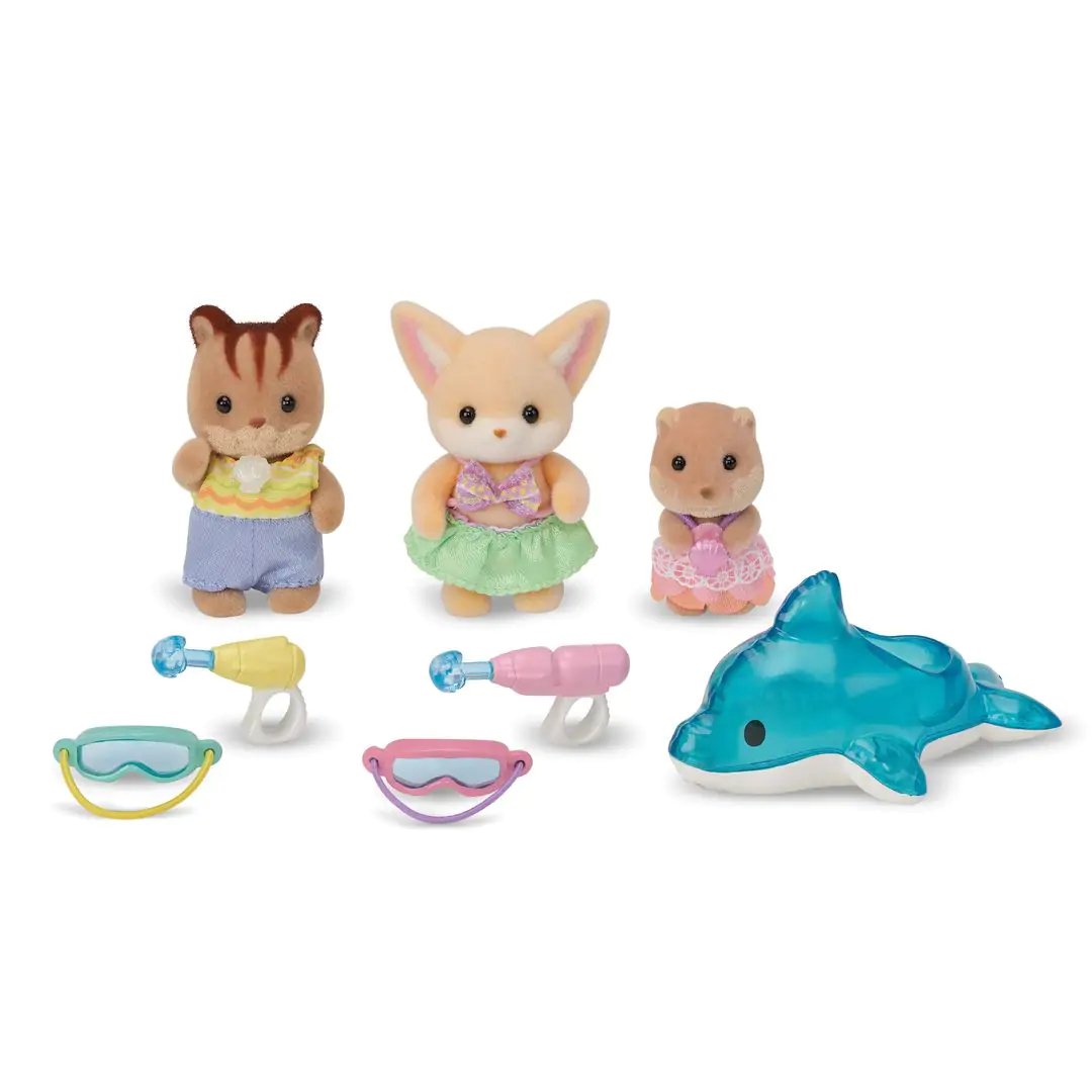 Epoch Sylvanian Families - Erlebniskindergarten Freunde "Poolspass" 5749