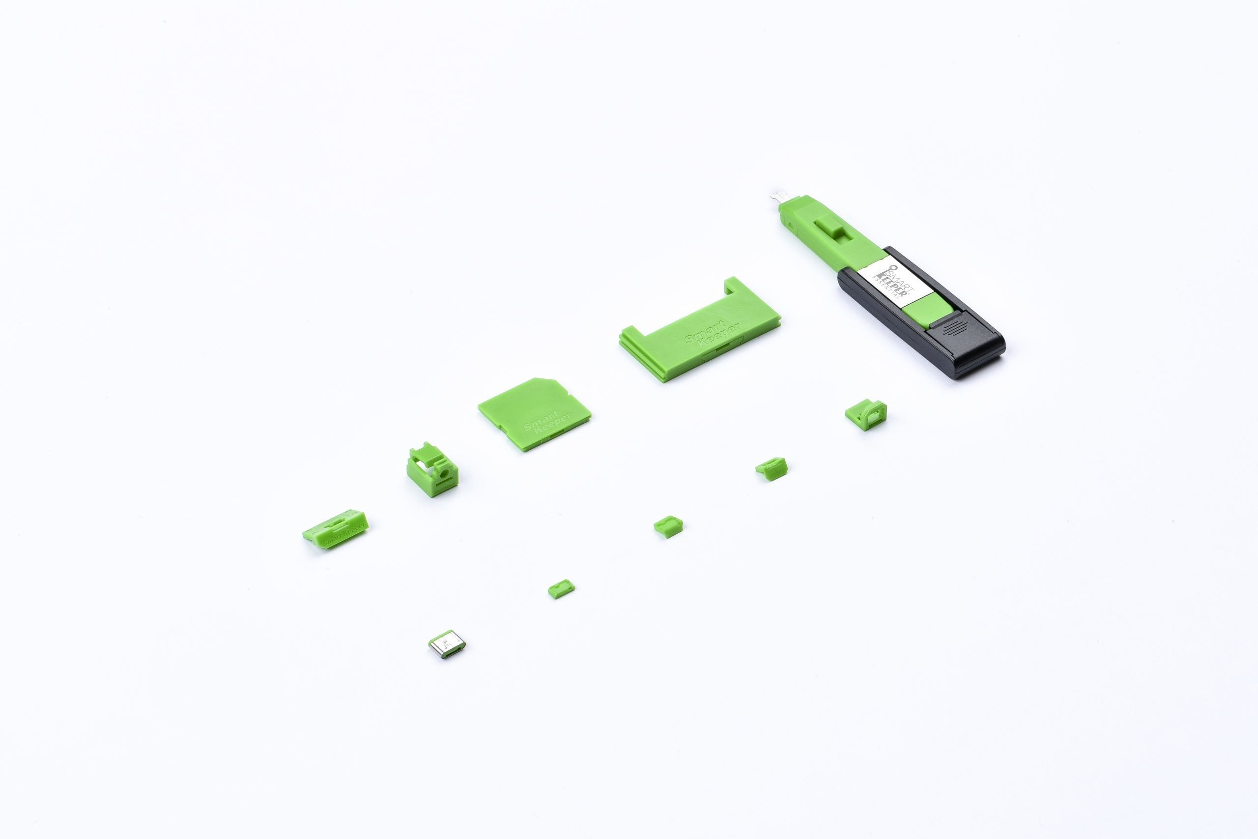 Smartkeeper U04gn Bloqueador De Puerto Llave De Bloqueador De Puerto Usb Tipo C Verde 1 Pieza(S)