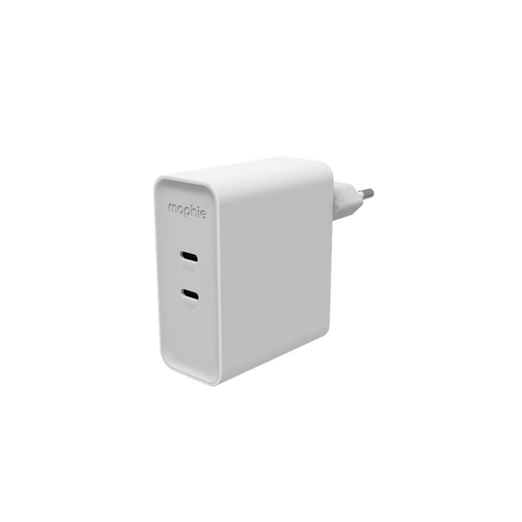 Zagg Mophie Fuente De Alimentación Gan 100w 2x Usbc 2026 Wei