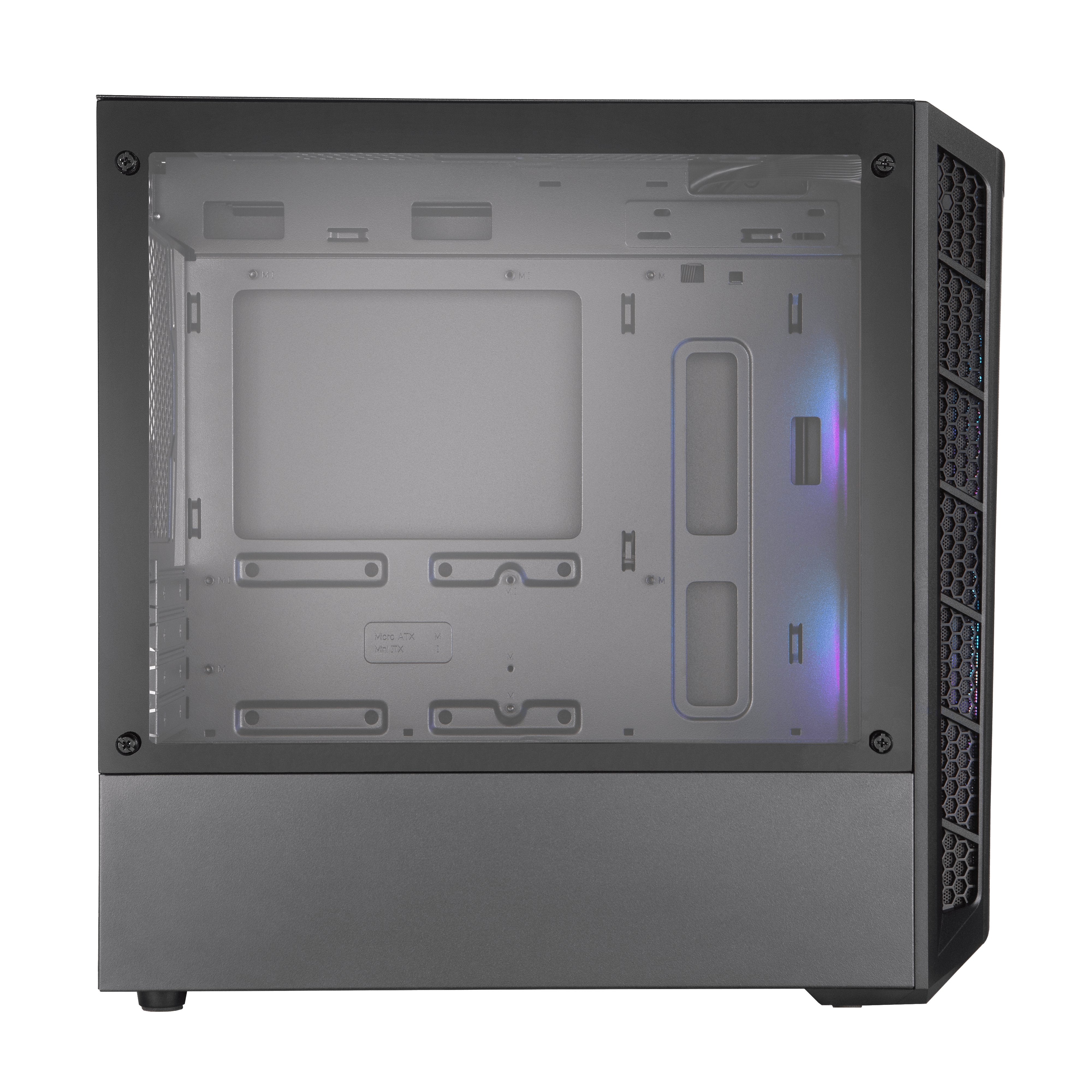 Caja Pc Cooler Master Masterbox Mb311l Argb Mini Tower, Black