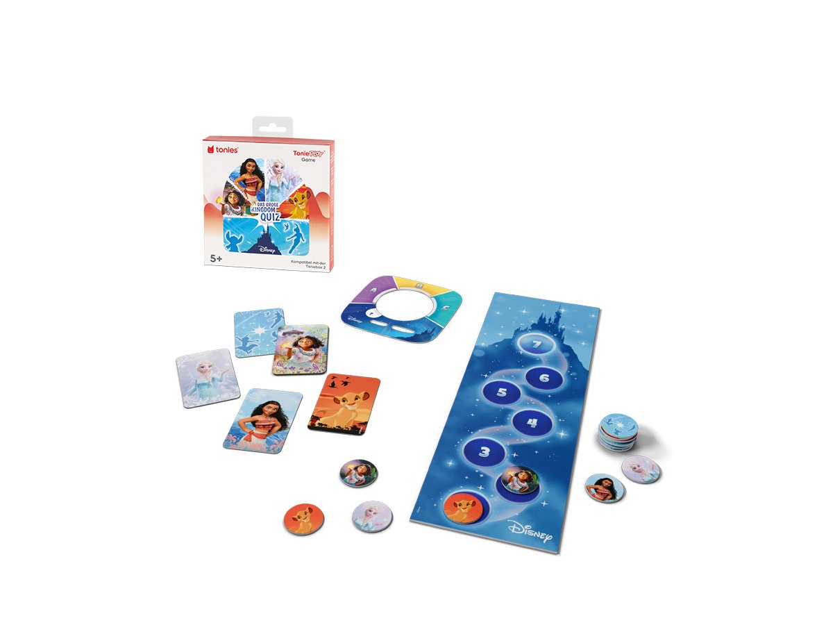 Tonies Tonieplay Game M - Disney: El Gran Reino Quiz, Juego De Habilidad 11002890