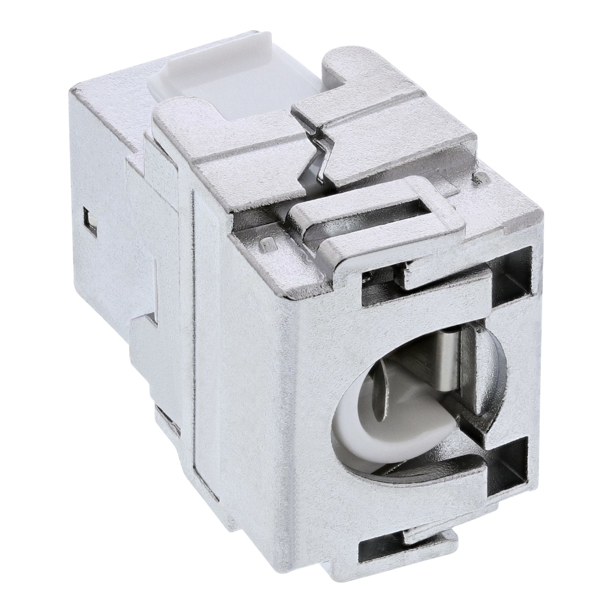 Módulo Inline Premium Rj45 Keystone Jack Snap-In Cat.6a, Con Cubierta Antipolvo