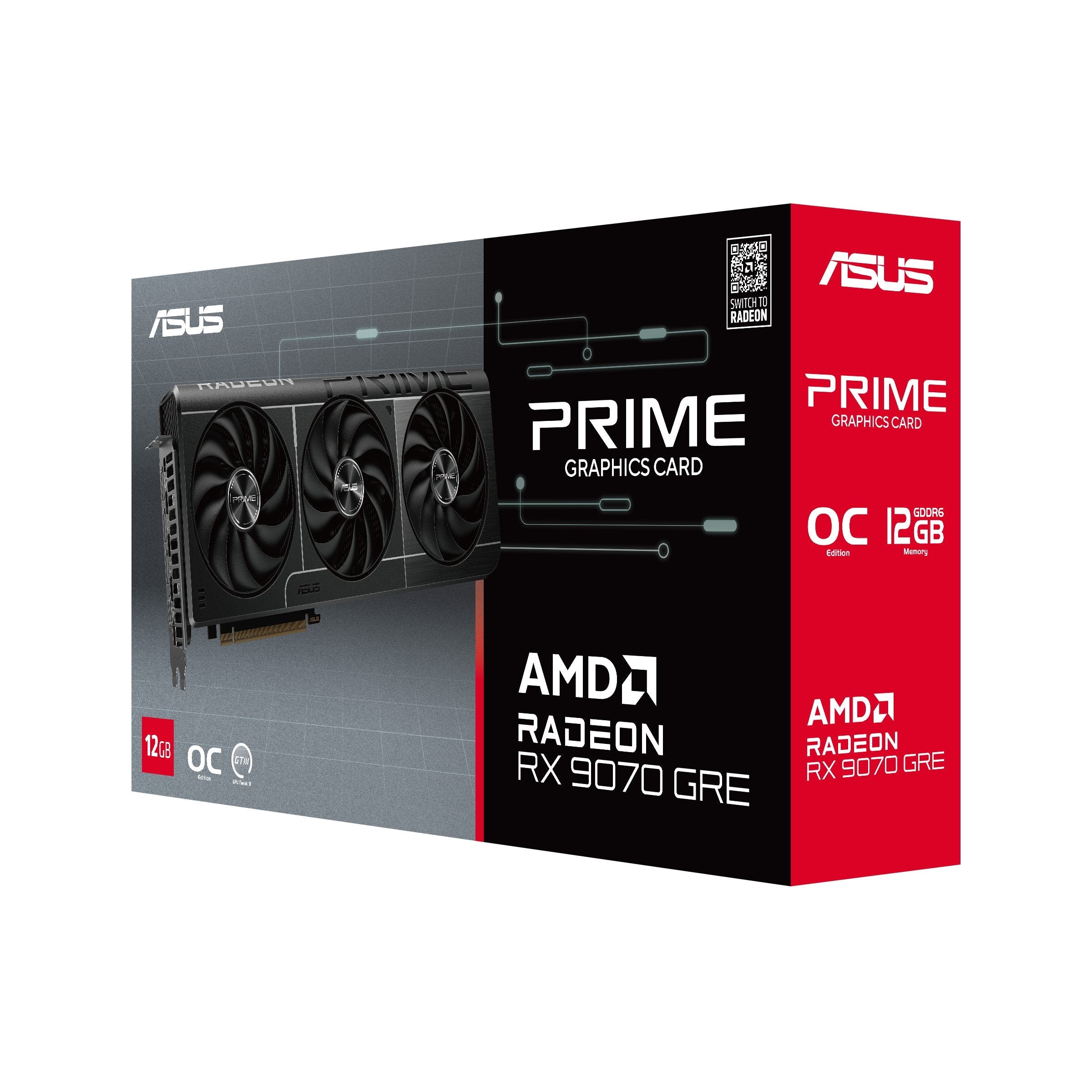 Asus Prime-Rx9070gre-O12g 12gb