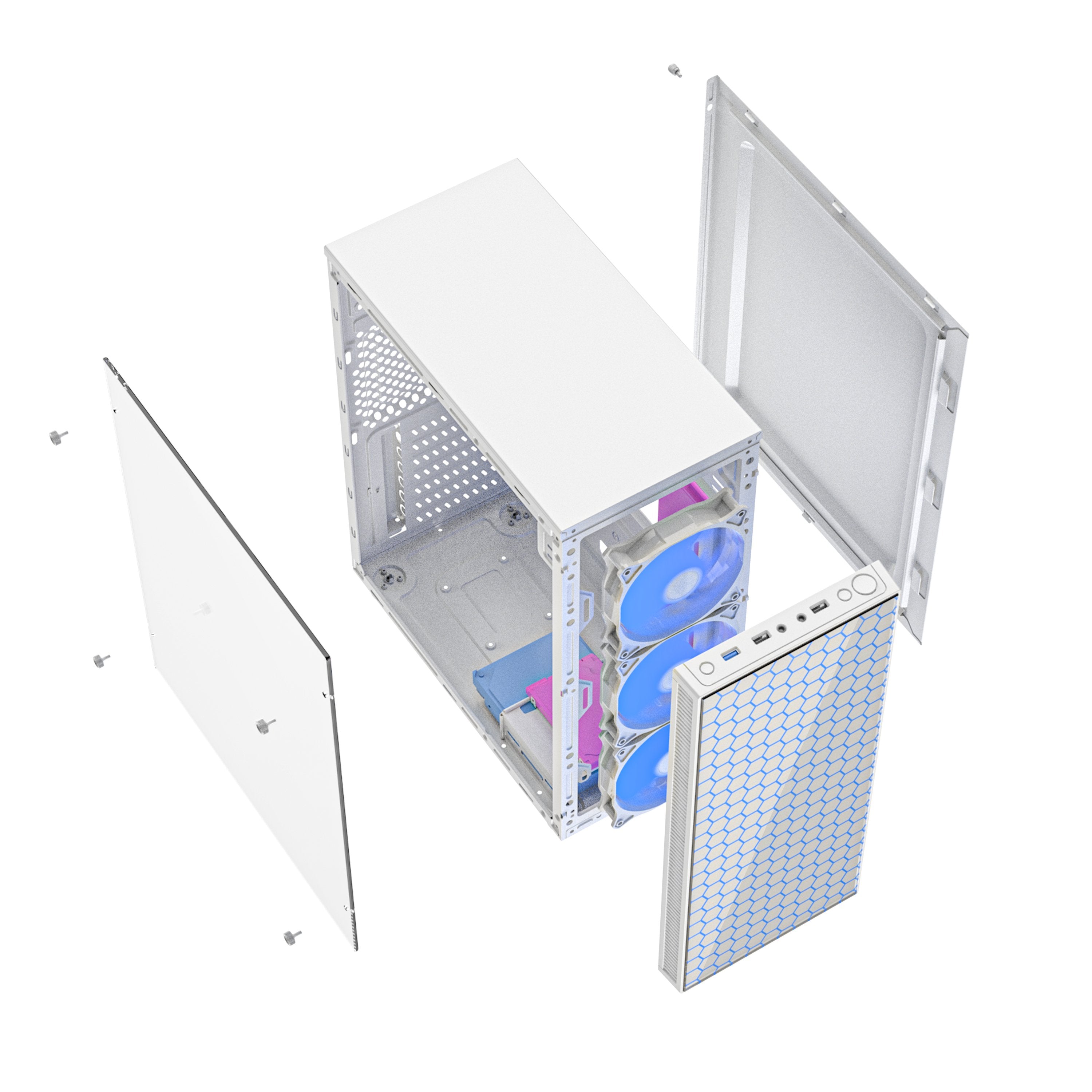 EAN 8716309127462 - Gembird Fornax 500 Midi Tower Negro imagen 2