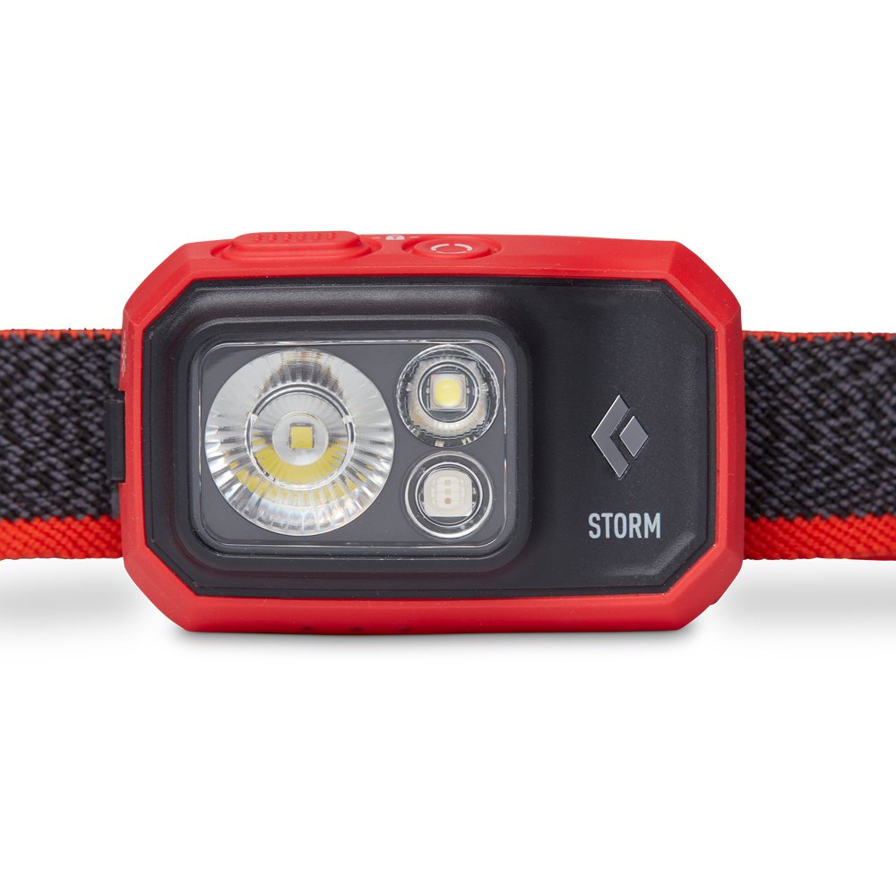 Linterna Con Cinta Para Cabeza Black Diamond Storm 450 Negro, Rojo