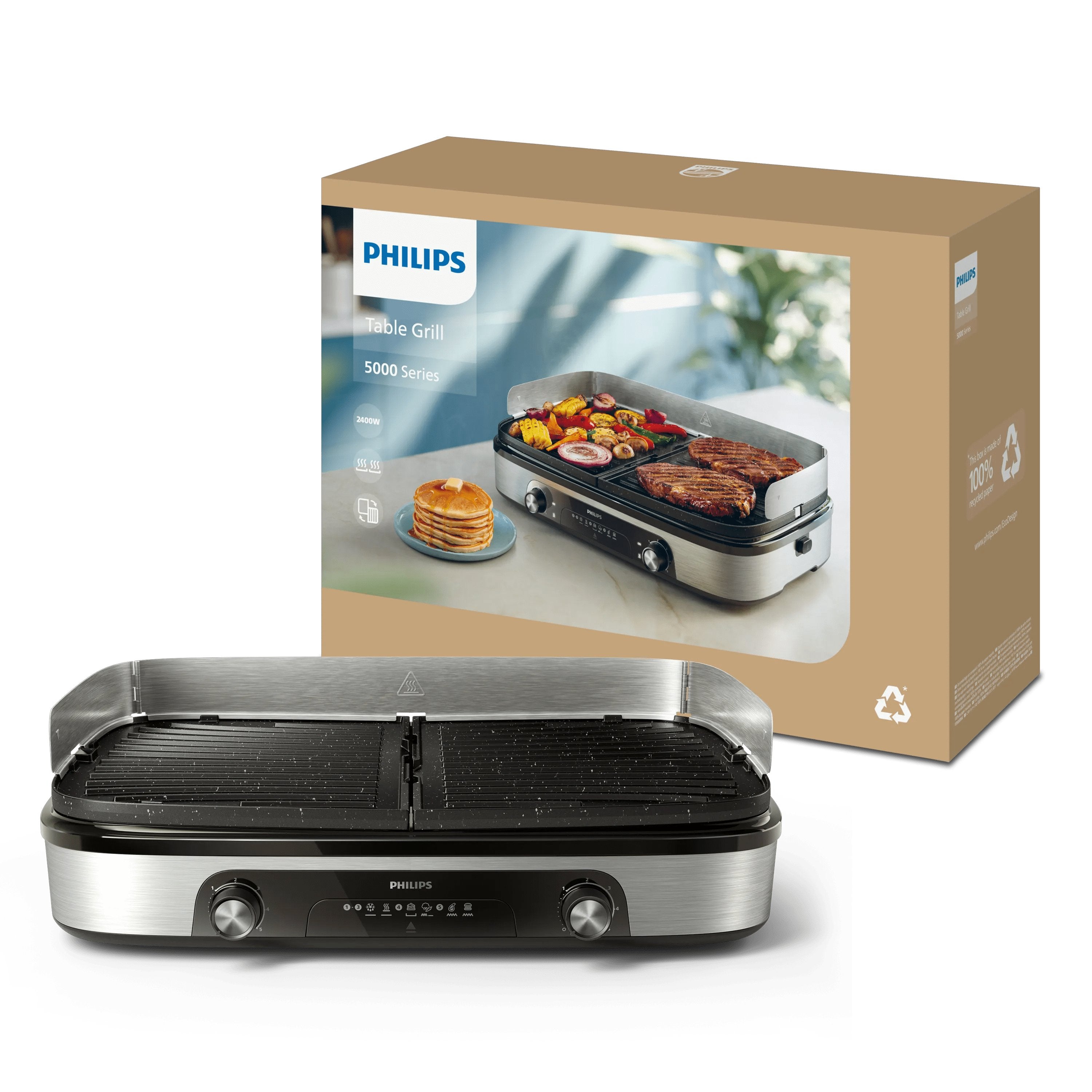 EAN 8720389056635 - Philips HD6222/90 parrilla eléctrica de contacto imagen 4