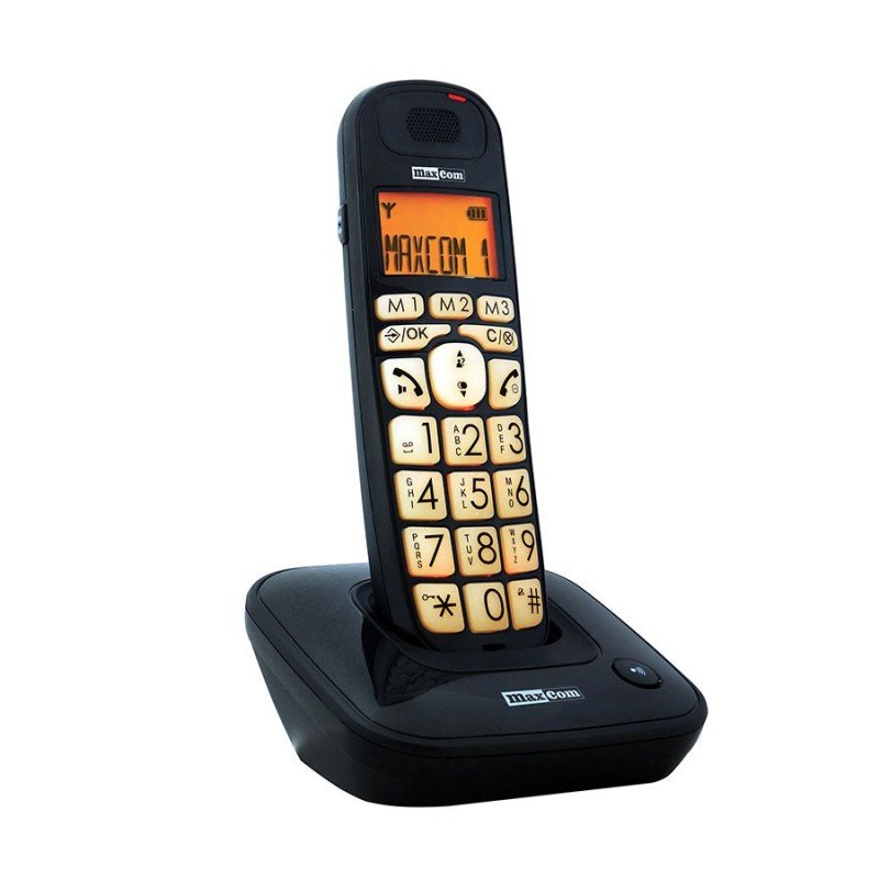 EAN 5908235972282 - MaxCom MC6800 teléfono Teléfono DECT Identificador de llamadas Negro imagen 1