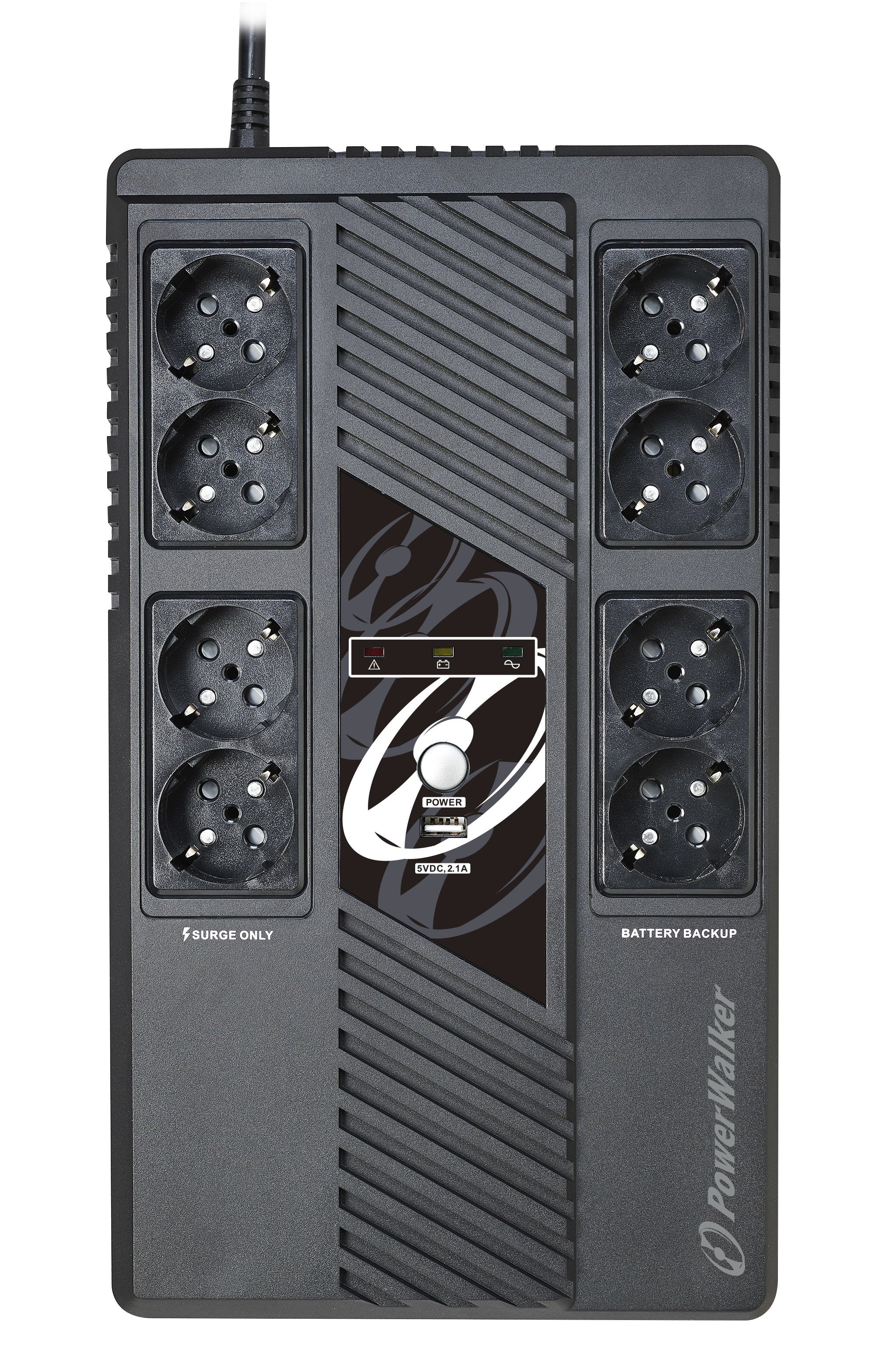 EAN 4260074982664 - PowerWalker VI 1000 MS sistema de alimentación ininterrumpida (UPS) Línea interactiva 1 kVA 600 W 8 salid imagen 3