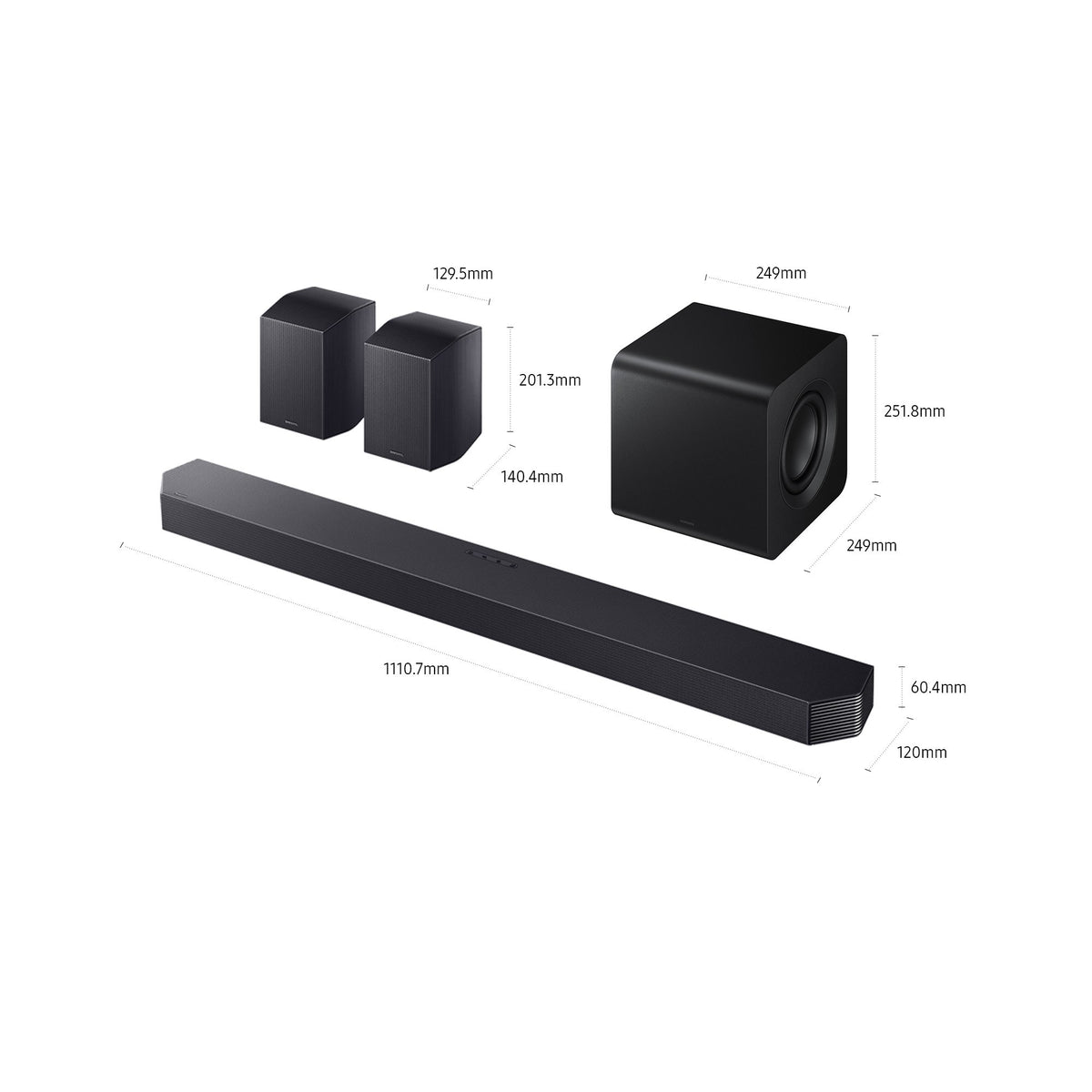 EAN 8806099014124 - Samsung HW-Q930H/XC altavoz soundbar Negro 9.1.4 canales 580 W imagen 3