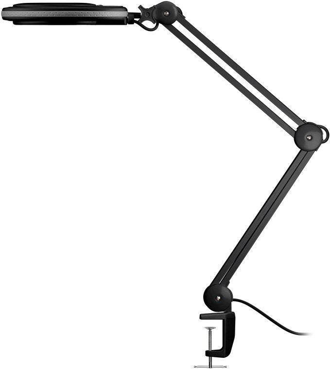 Lupa 8w 650lm 127mm 60led Klemm Negra