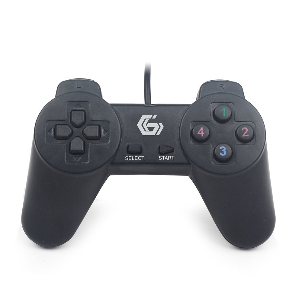 Gembird Mando Gamepad Pc Usb Cable 1.5m Negro